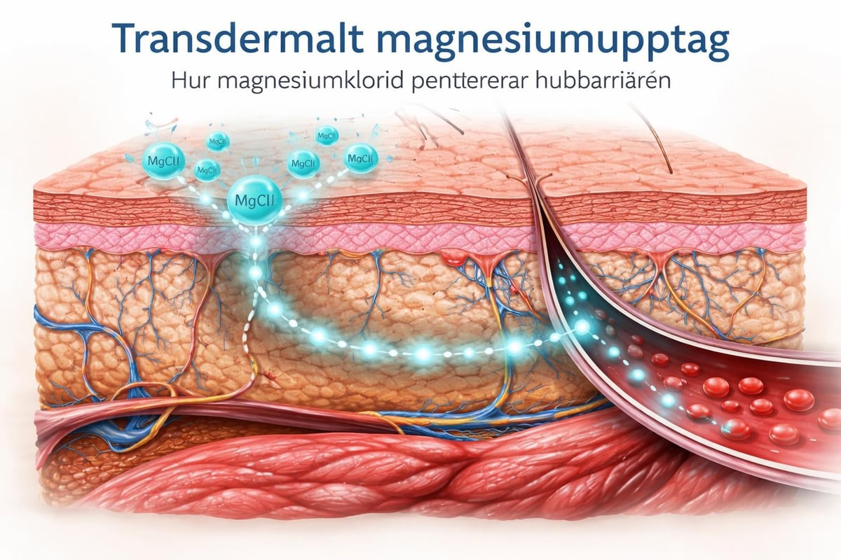 Magnesiumin imeytymisprosessi