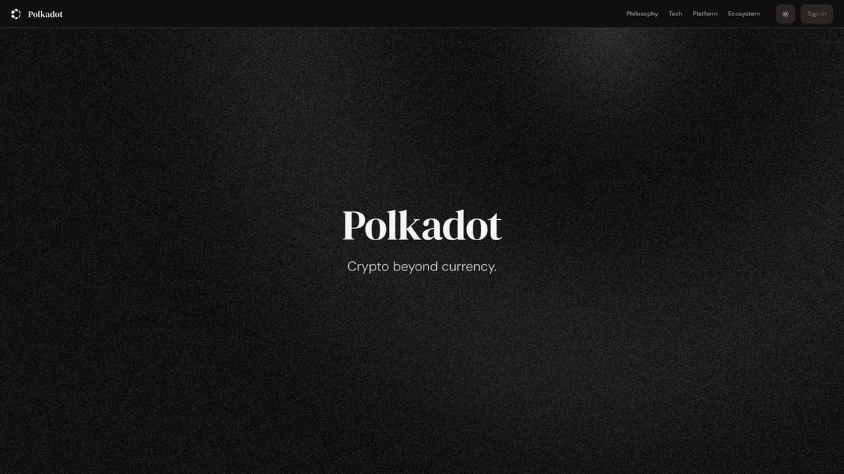 7x Beste Crypto Om Te Investeren in 2026: Onze Selectie - Polkadot (DOT)