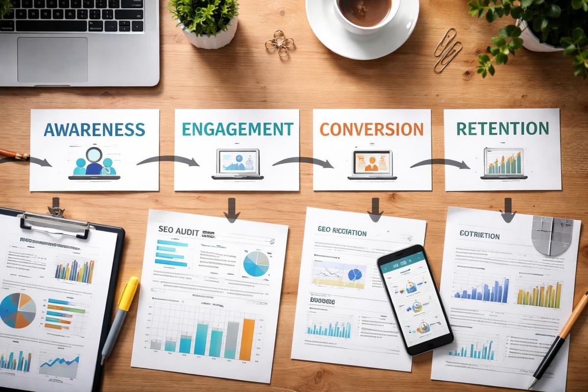 Client acquisition funnel