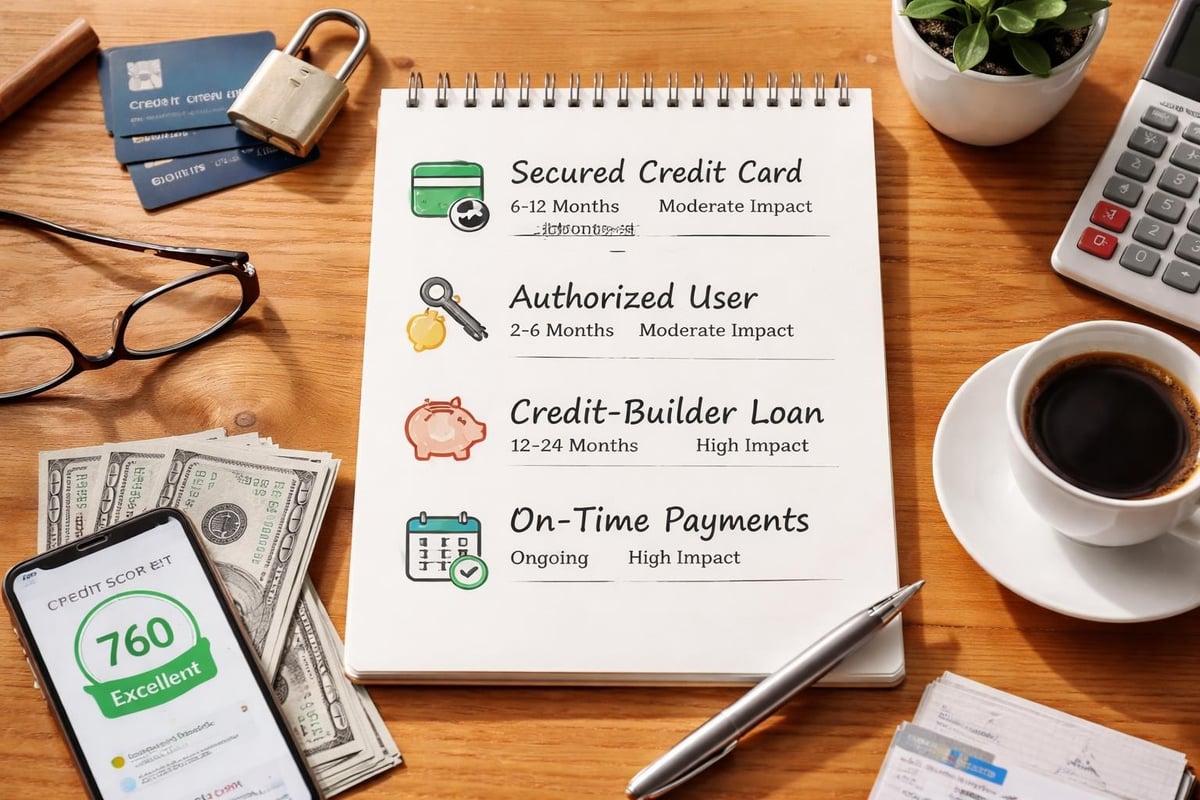 Credit building methods