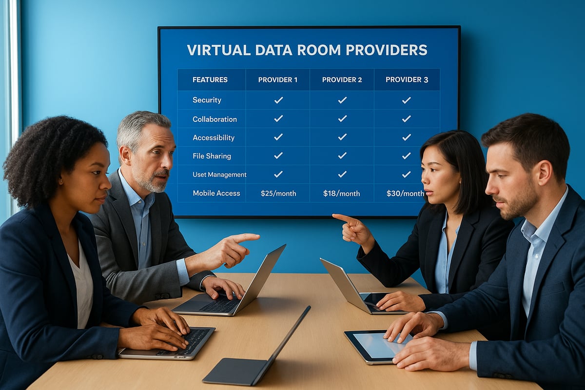 Virtual Data Room Providers: 2026 Price and Feature Comparison