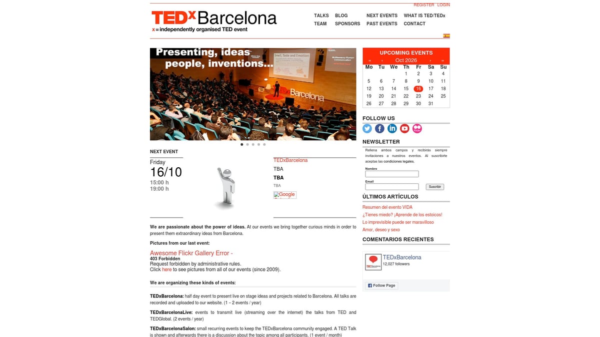 9 Sorprendentes Conferencias Inspiradoras Que Marcan Tendencia 2026 - TEDxBarcelona – “El futuro del trabajo”