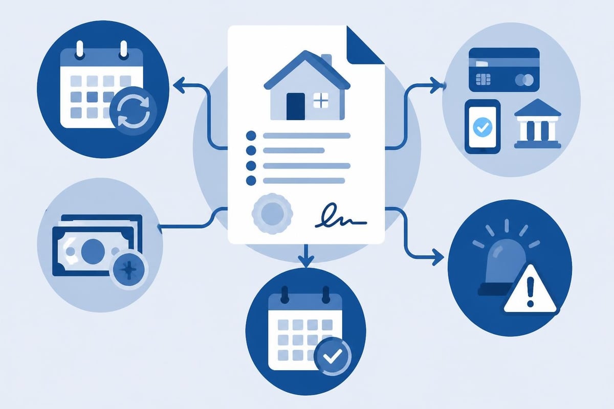 Rental payment structure