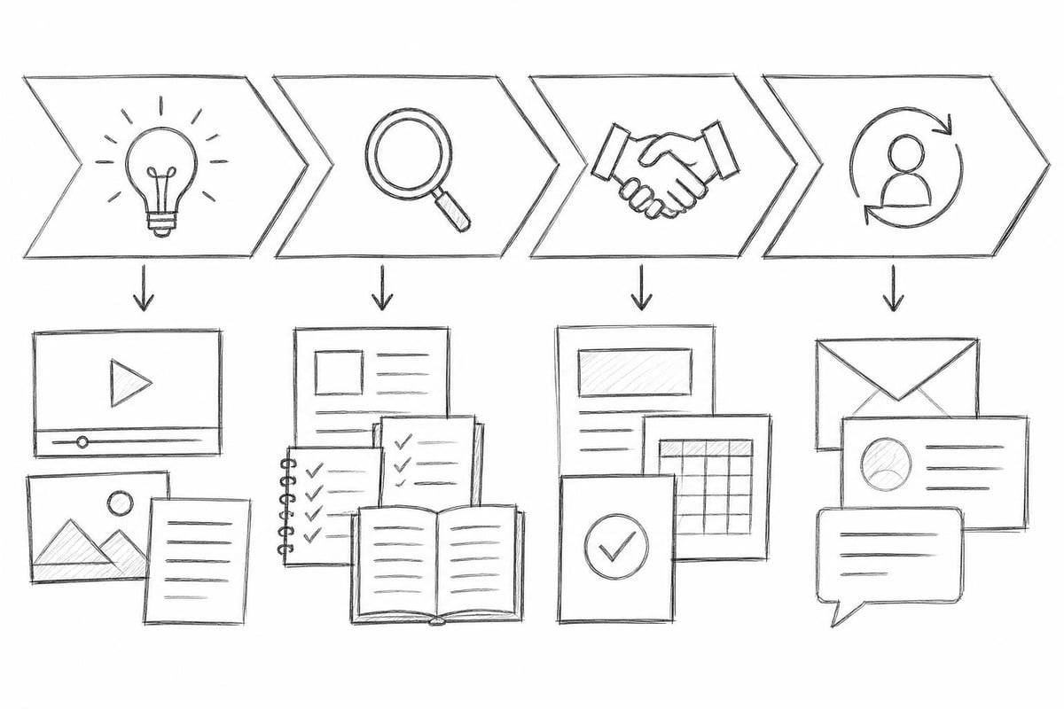 Content marketing funnel