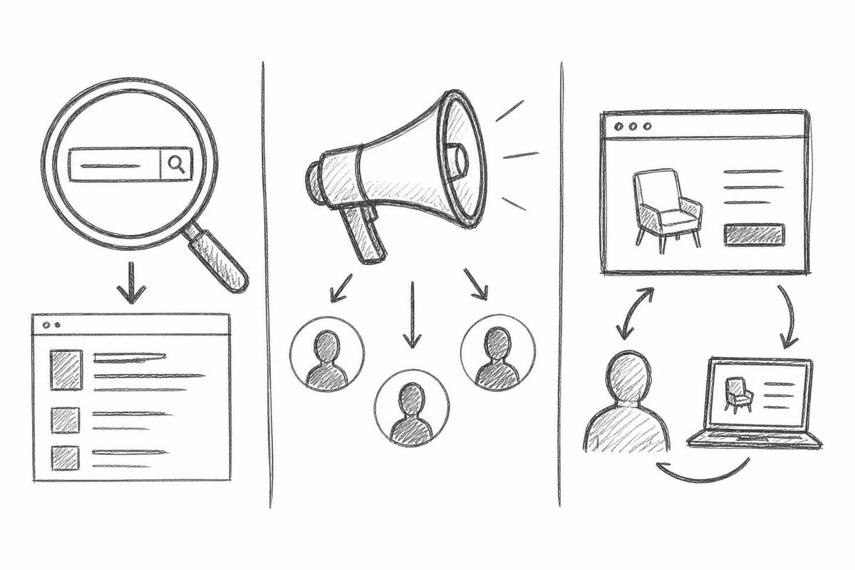 Advertising strategy comparison