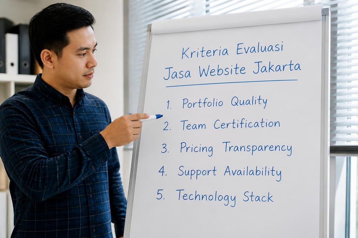 Checklist evaluasi vendor