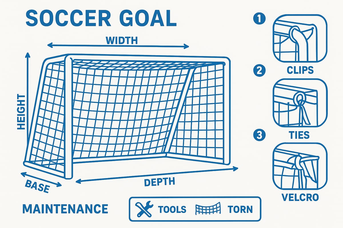 Goal Net Sizing and Installation: Step-by-Step Guide