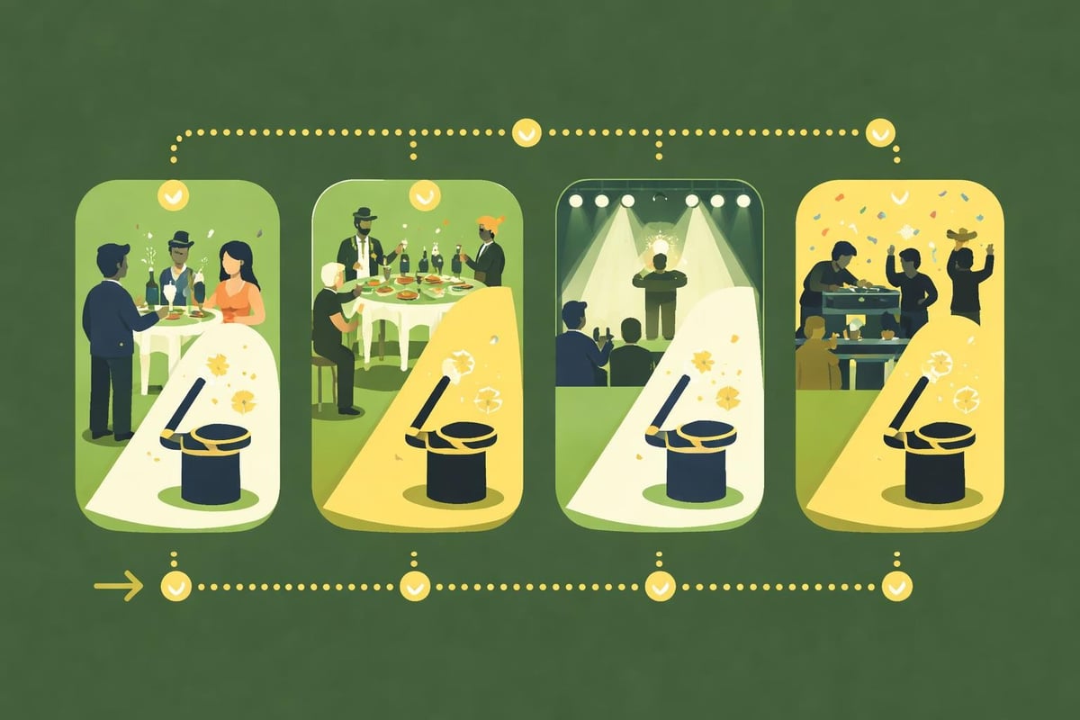 Event timeline planning