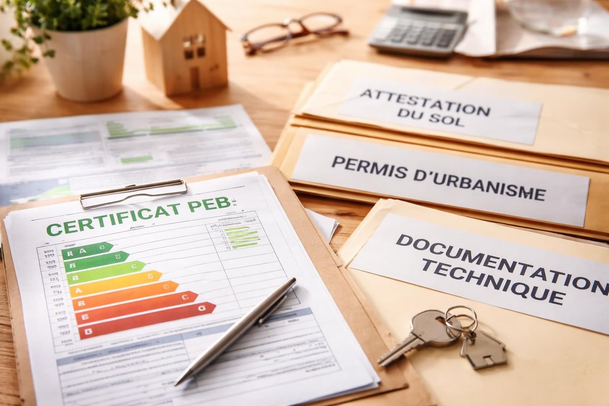 Documents de vente immobilière