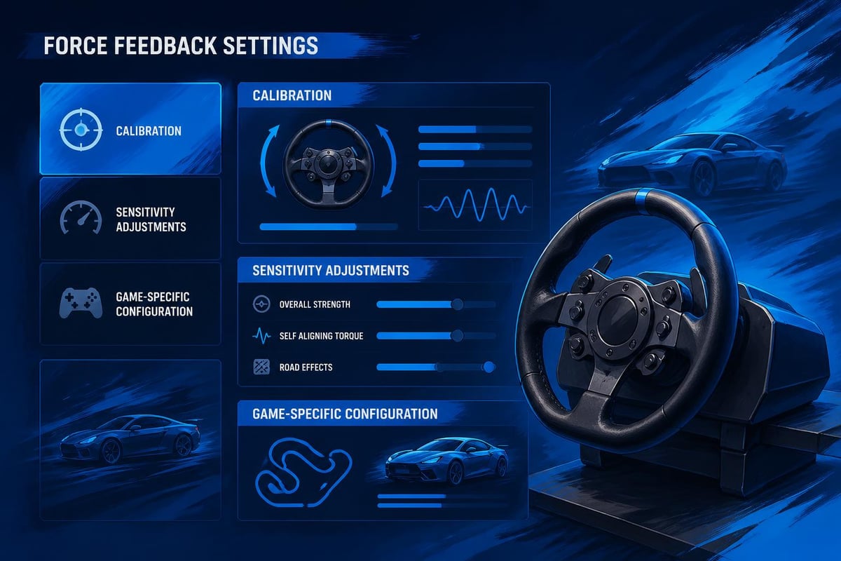 Racing game wheel optimization