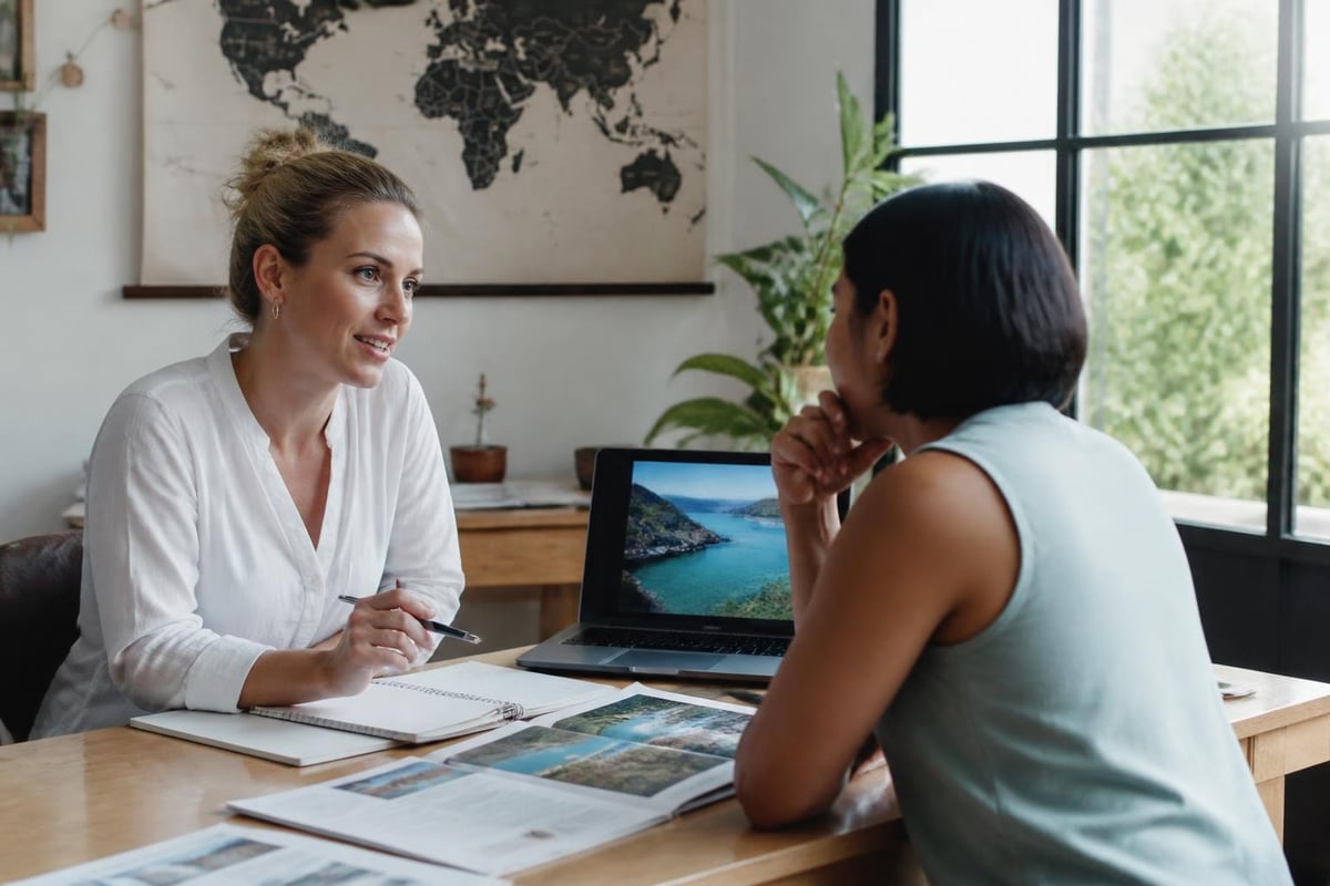 Solo travel planning process