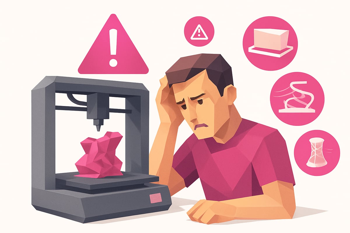 10 erreurs d'impression 3D à éviter en 2025