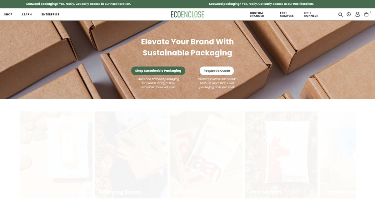 9 Innovative Earth Friendly Packaging Materials for 2026 - Recycled Paper Padded Mailers by EcoEnclose