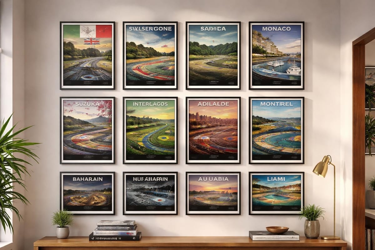 F1 collection display