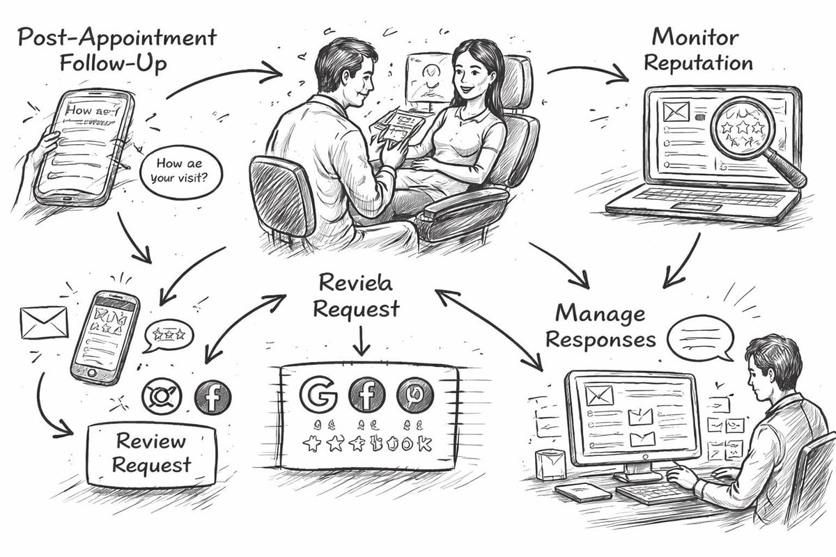 Reputation management workflow