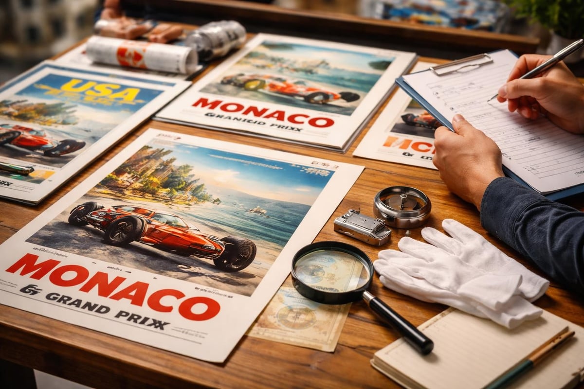 Vintage poster collecting