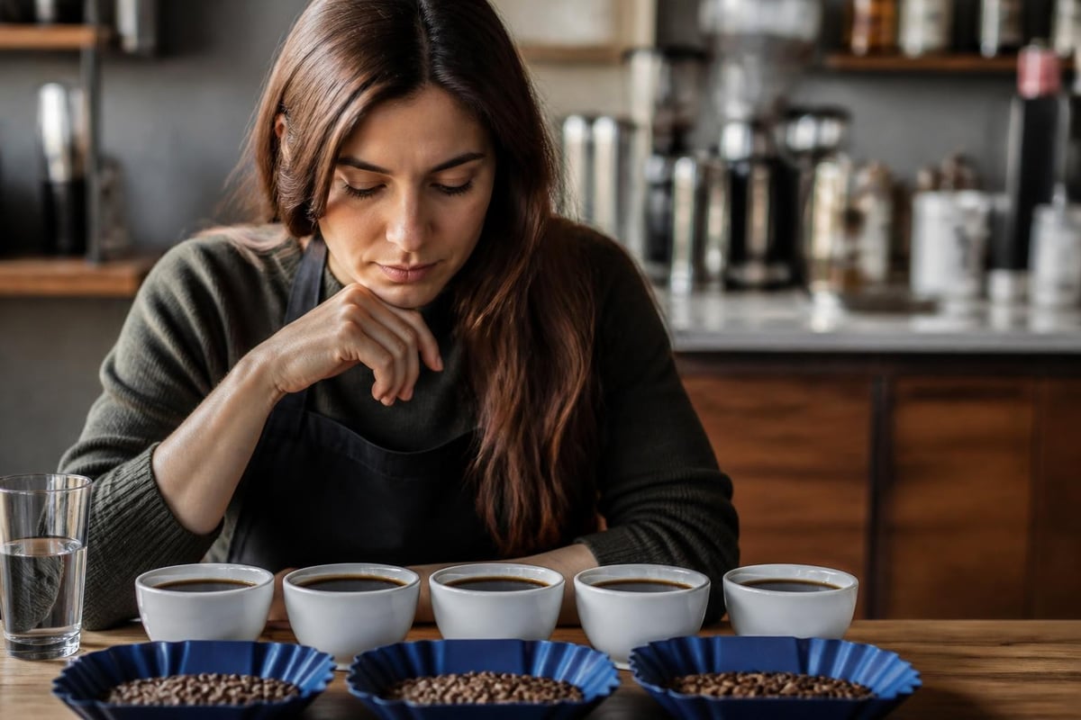 Coffee tasting journey