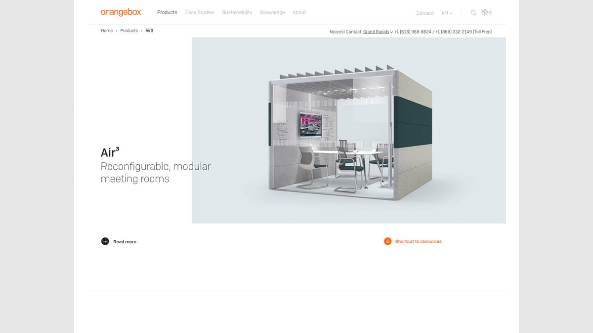 7 Best Soundproof Office Pod Picks for Productivity in 2025 - Orangebox Air3 Pod