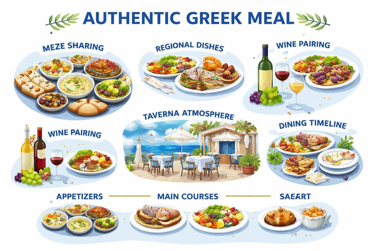 Greek dining experience