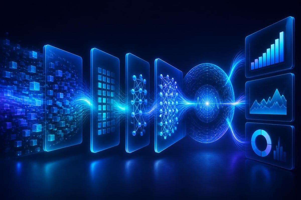 Machine learning data processing workflow
