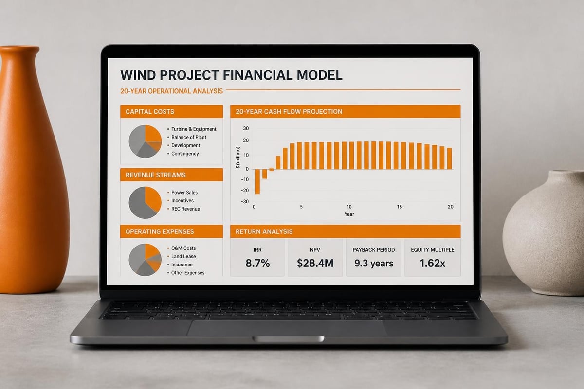 Wind project financial structure