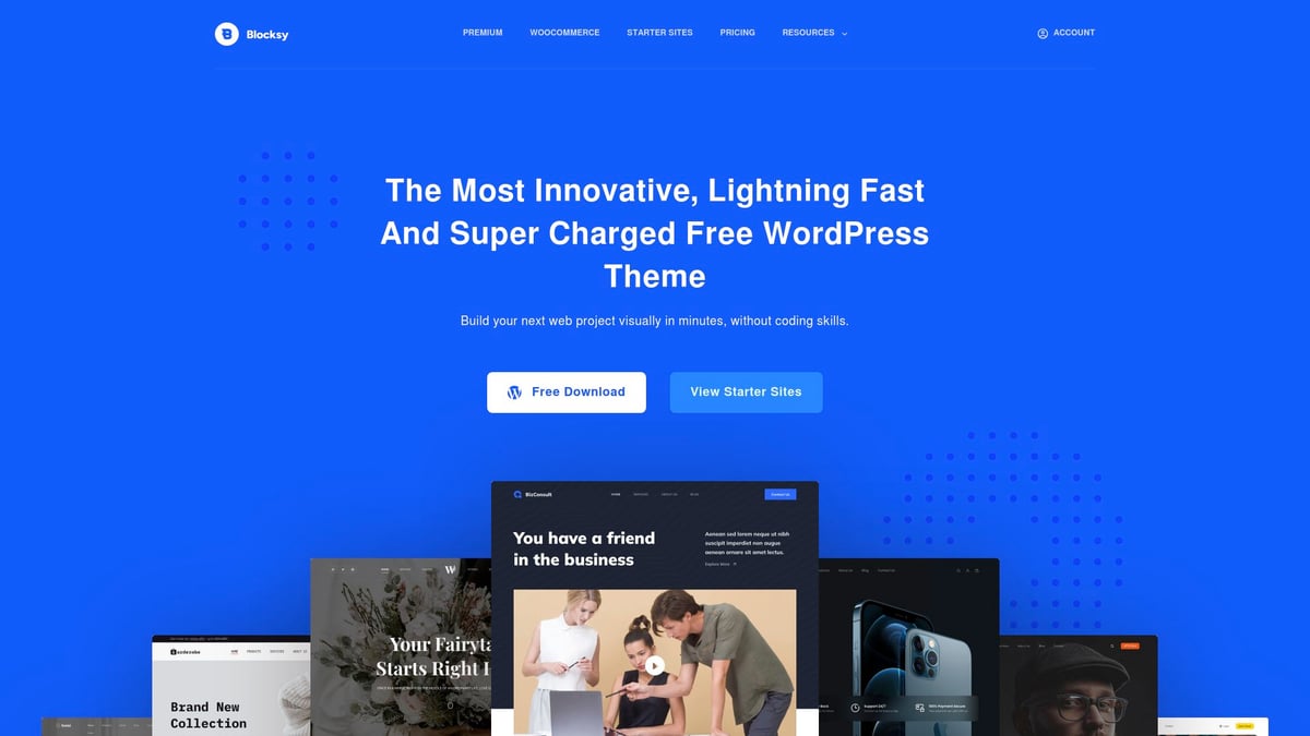 7 Onmisbare Gratis WordPress Templates Voor 2026 - Blocksy
