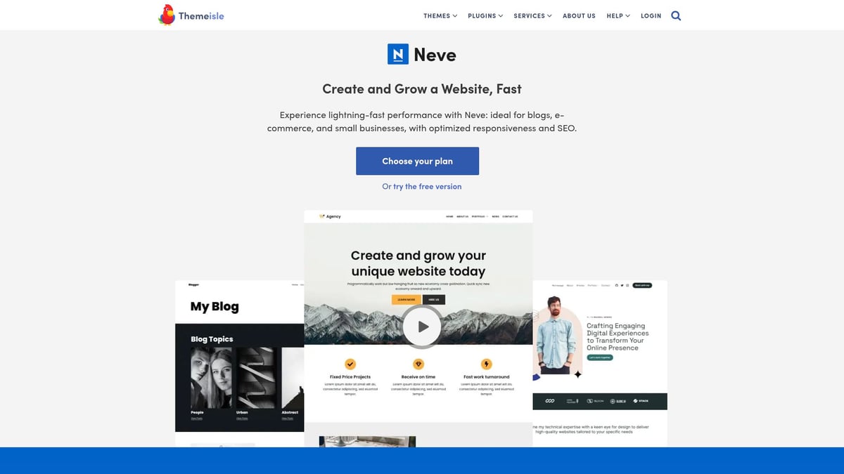 7 Onmisbare Gratis WordPress Templates Voor 2026 - Neve