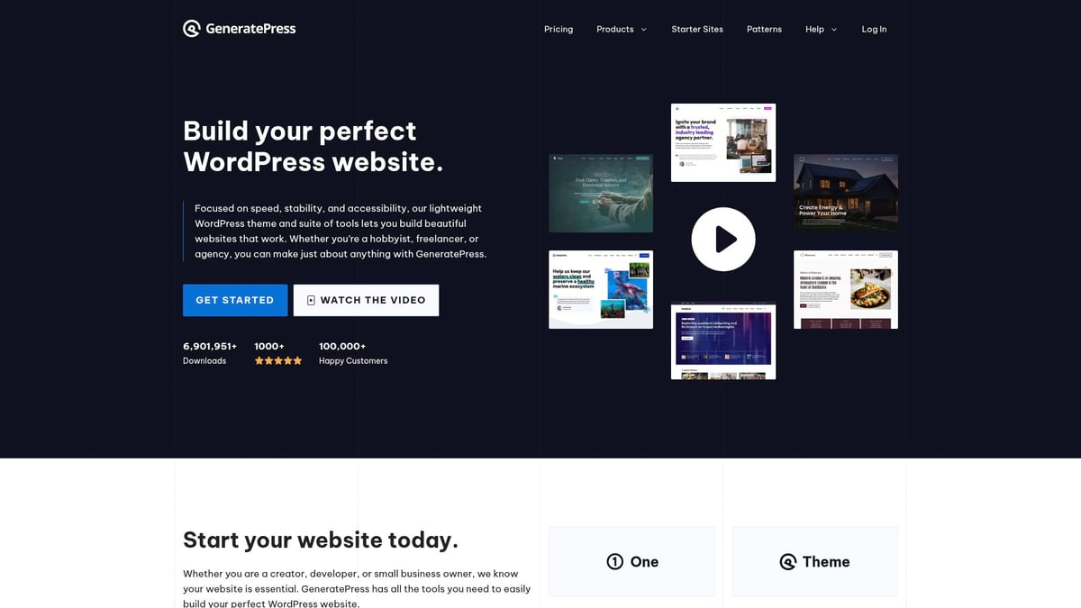 7 Onmisbare Gratis WordPress Templates Voor 2026 - GeneratePress