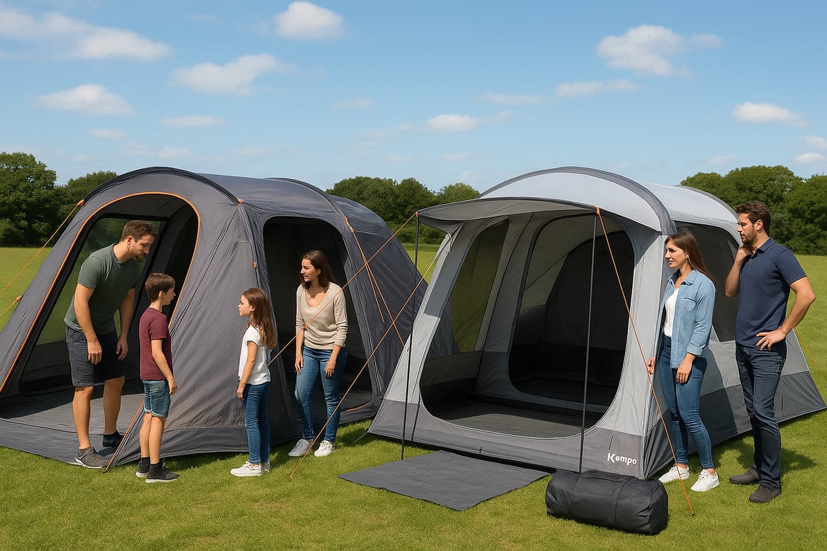 Comparing Top Tent Package Brands and Models