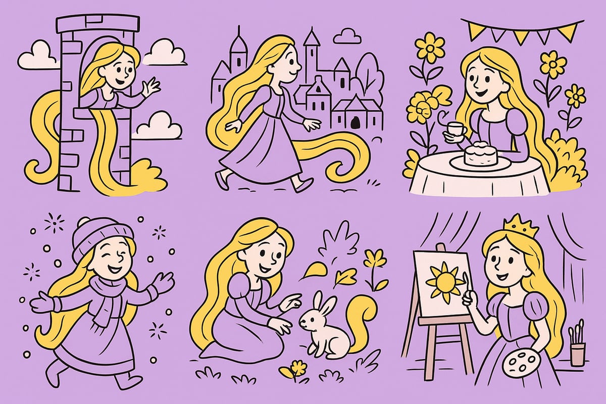7 Stunning Rapunzel Coloring Page Ideas for Kids in 2026