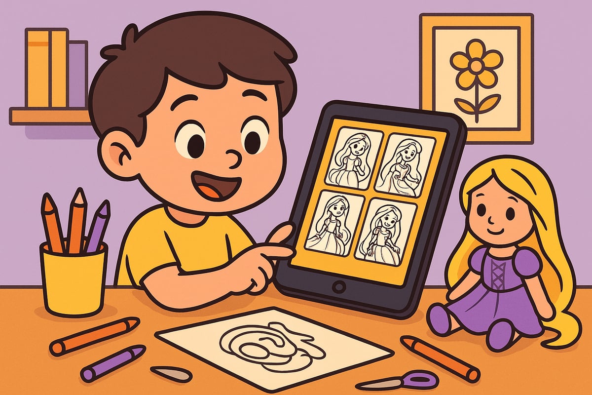How to Find Fresh and Unique Rapunzel Coloring Pages in 2026