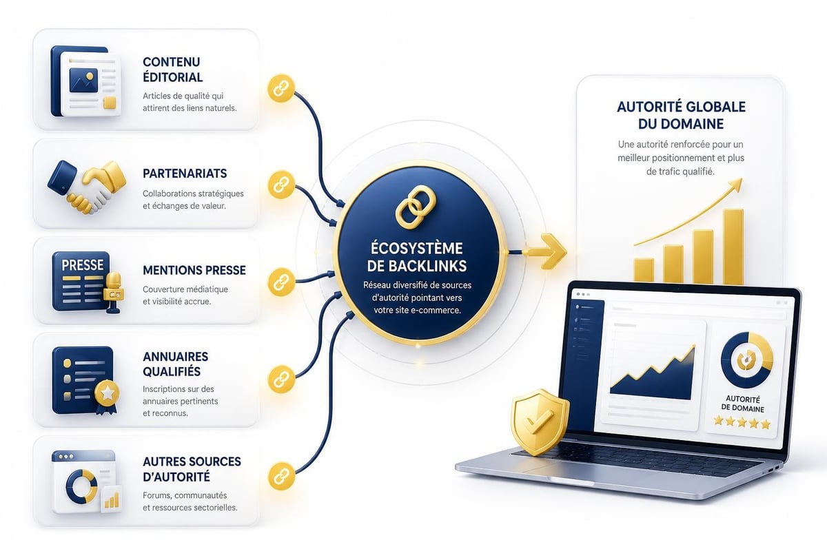 Stratégie de netlinking e-commerce