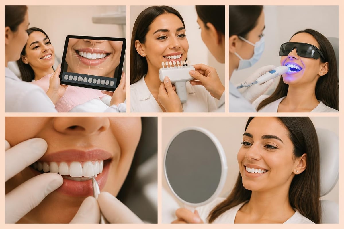 Transformação estética dentária