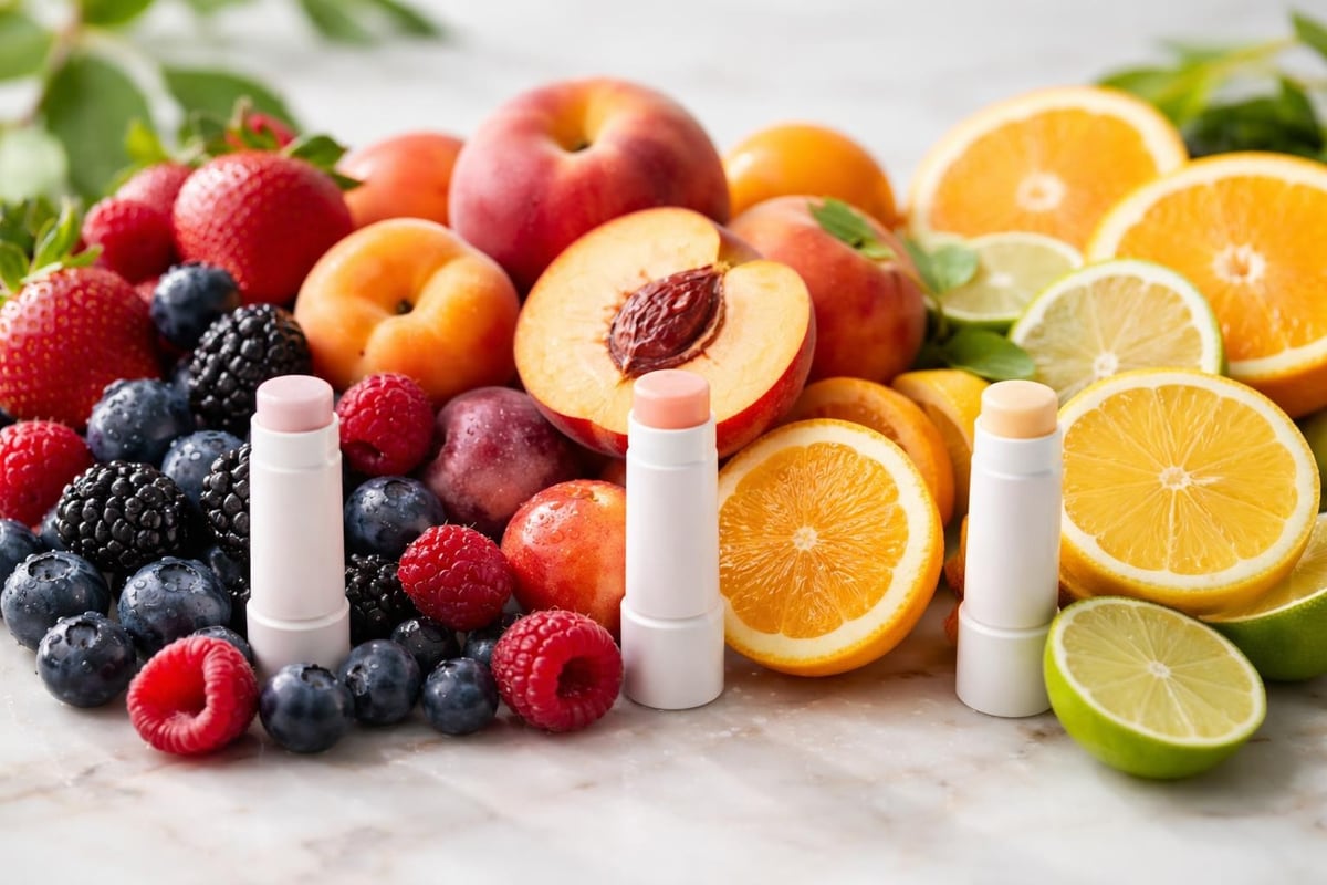 Fruit-based lip care benefits