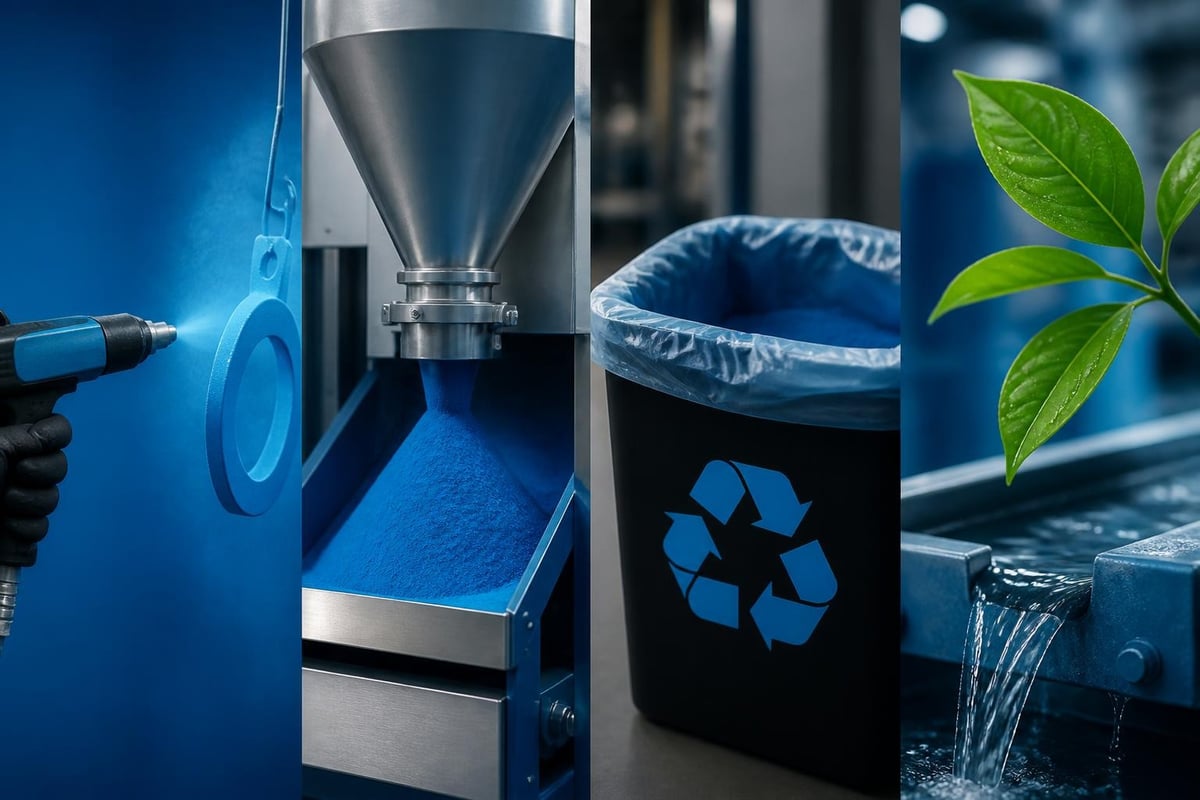 Powder coating environmental benefits