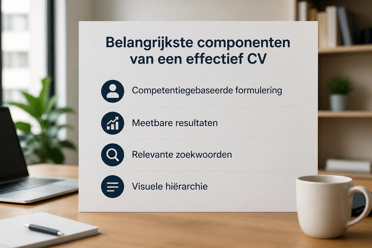 CV optimalisatie elementen