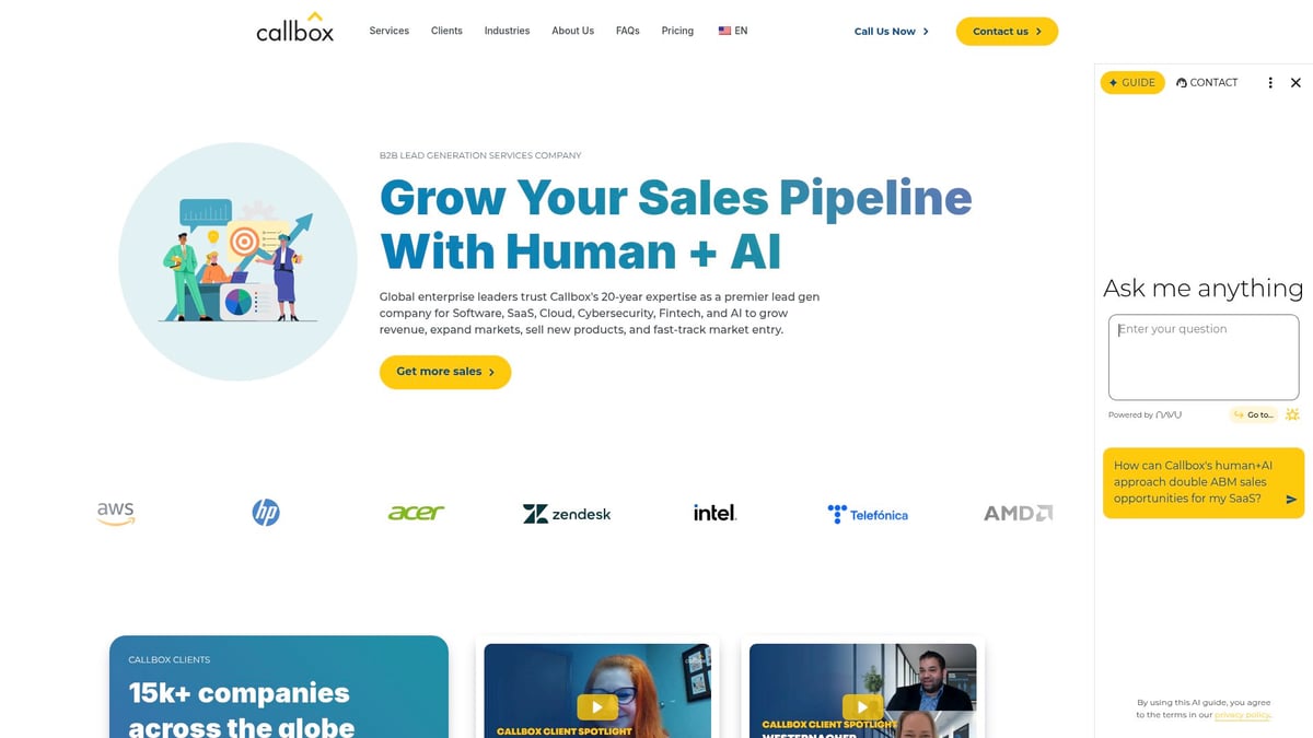 12 Leading Lead Generation Companies to Watch in 2025 - Callbox