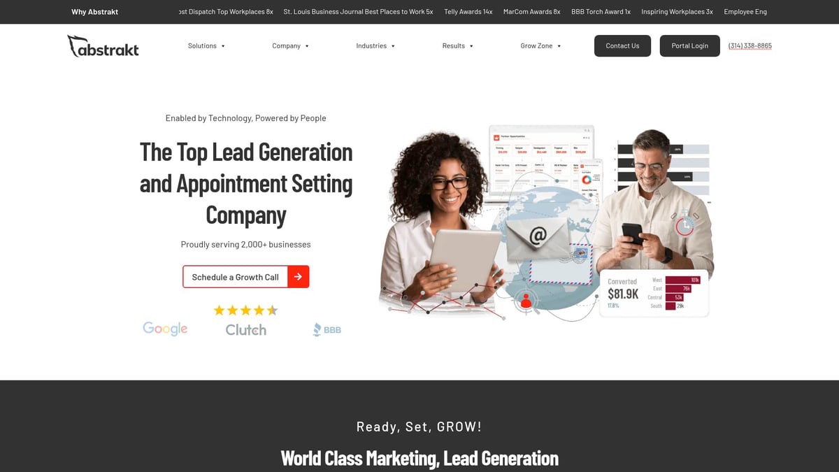 12 Leading Lead Generation Companies to Watch in 2025 - Abstrakt Marketing Group