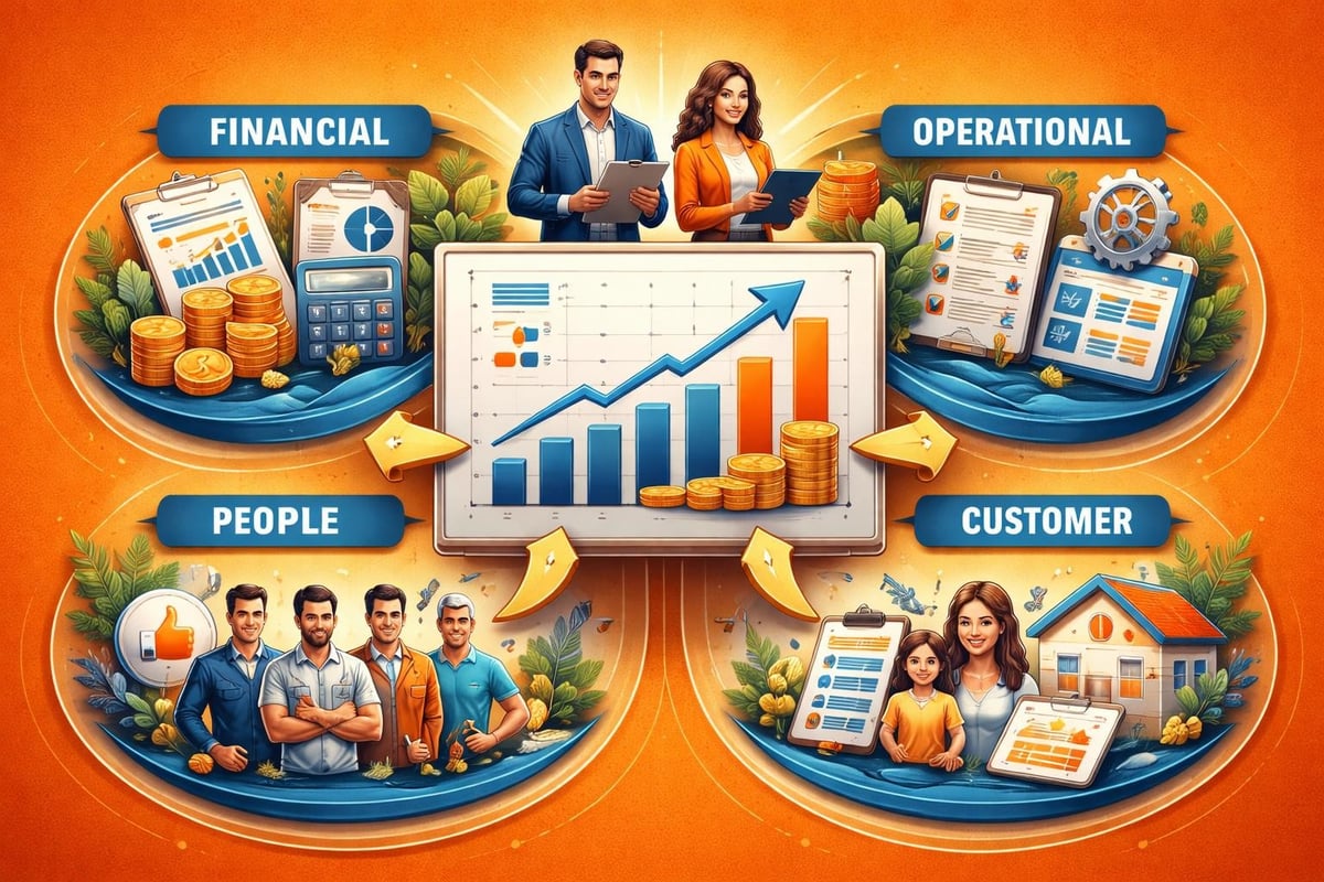 Coaching success metrics dashboard