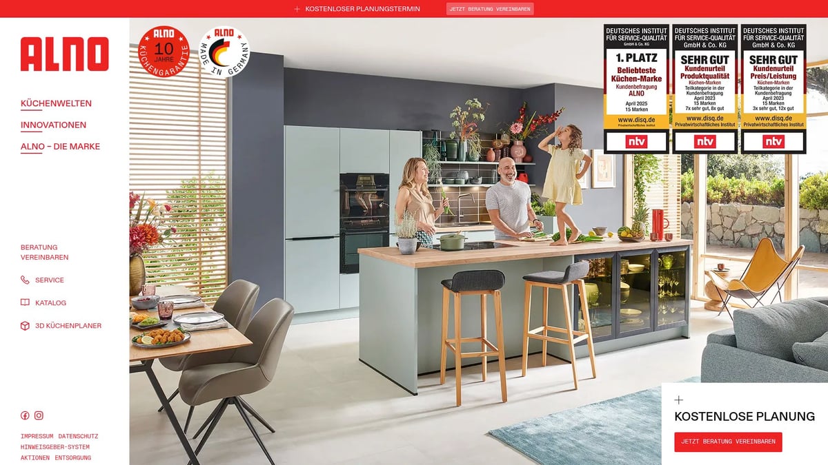 9 Unverzichtbare Küchenstudios in der Nähe die 2026 begeistern - Alno Küchen Hannover
