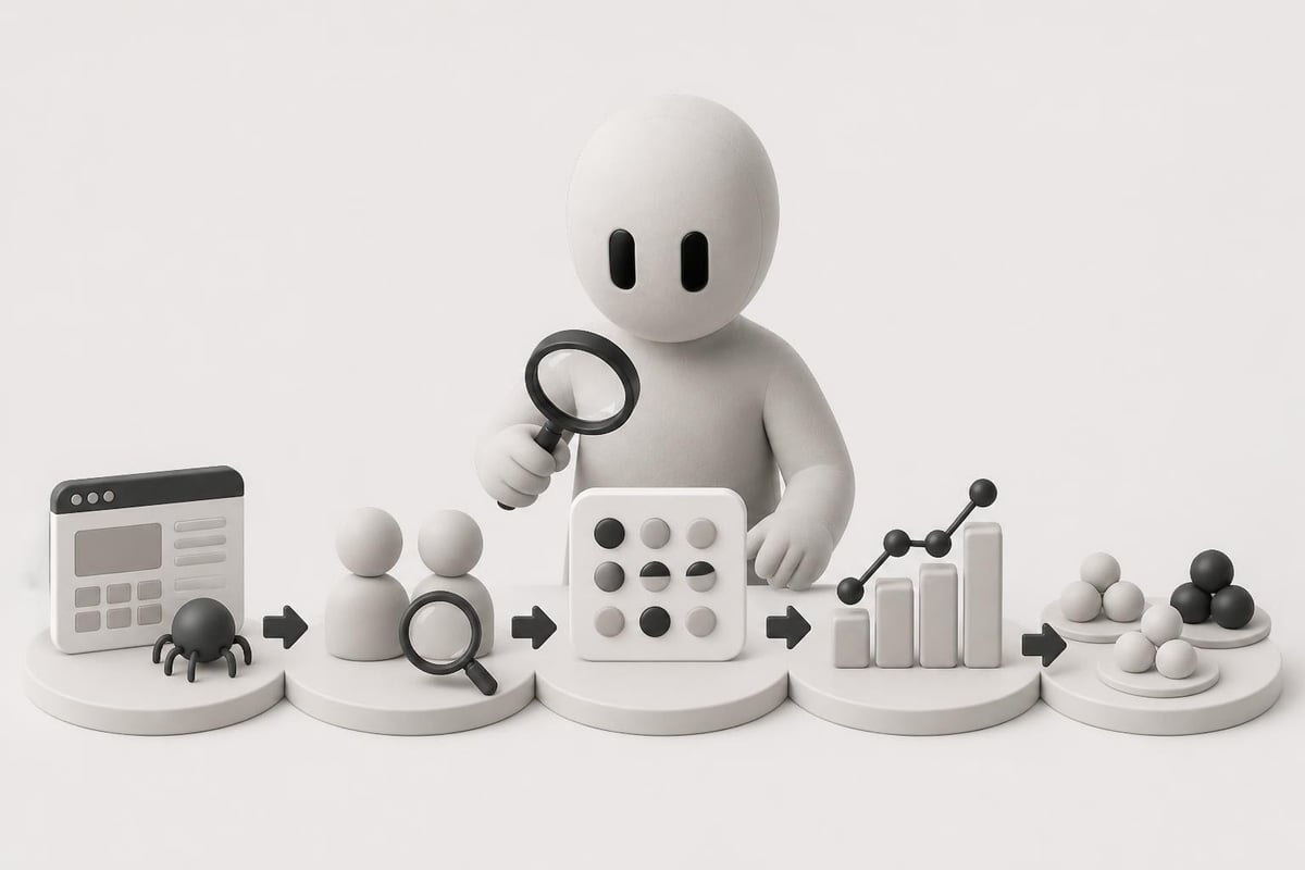 Keyword research workflow