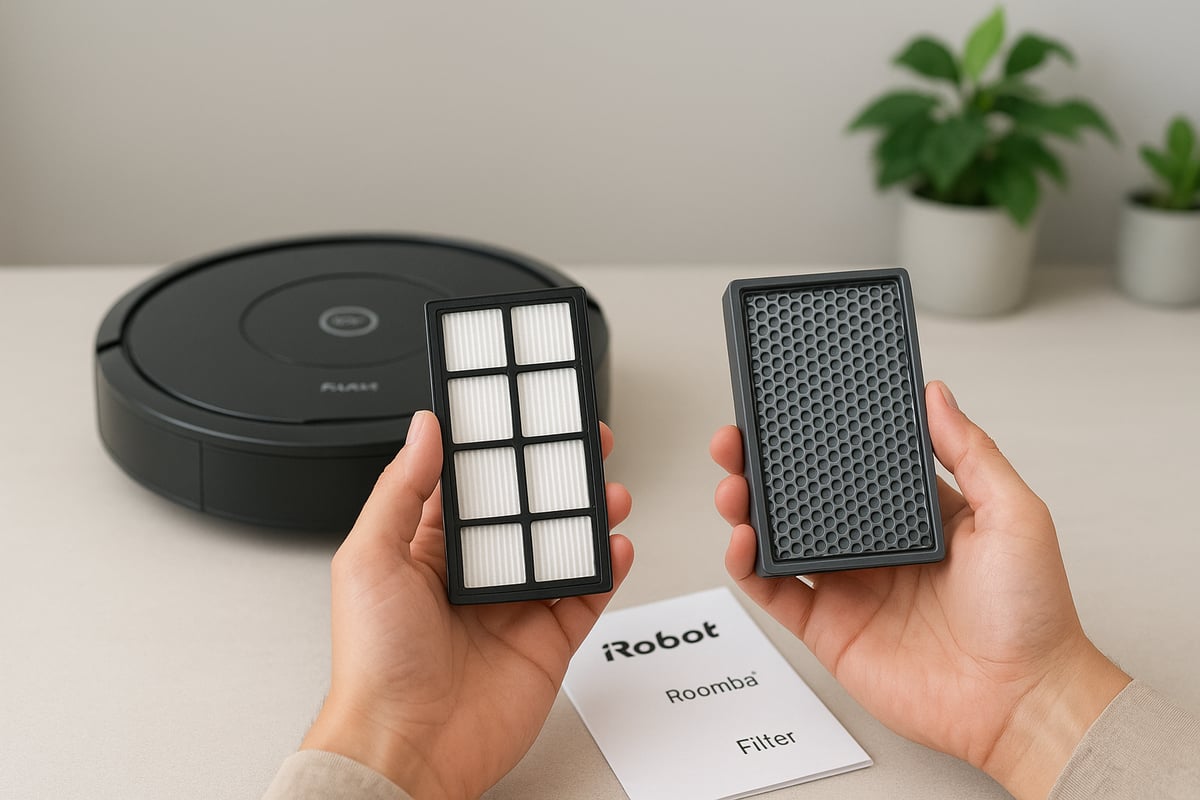 Steg-for-steg: Slik velger du riktig iRobot-filter