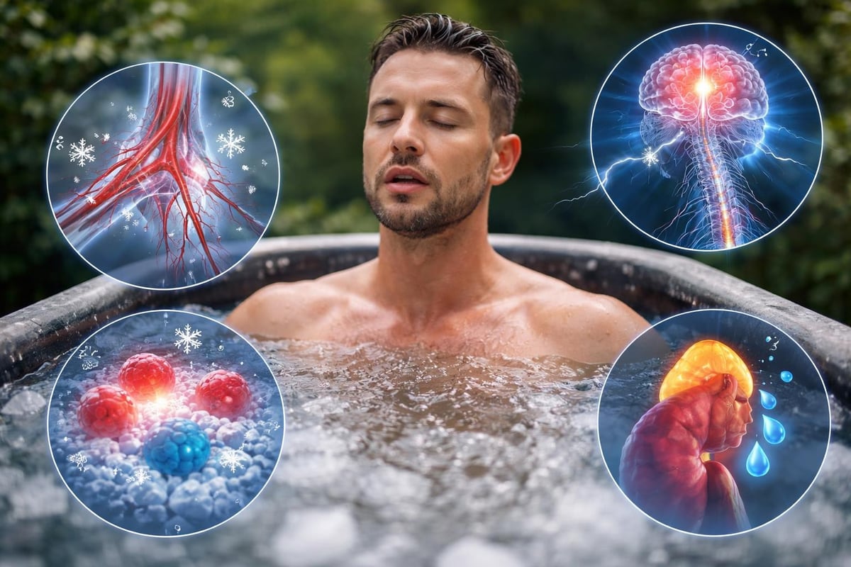 Physiological response to cold exposure