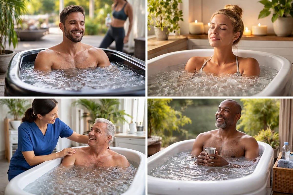 Cold plunge user types