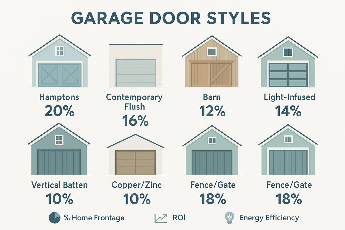 Top 7 Garage Door Style Ideas to Transform Your Home in 2026