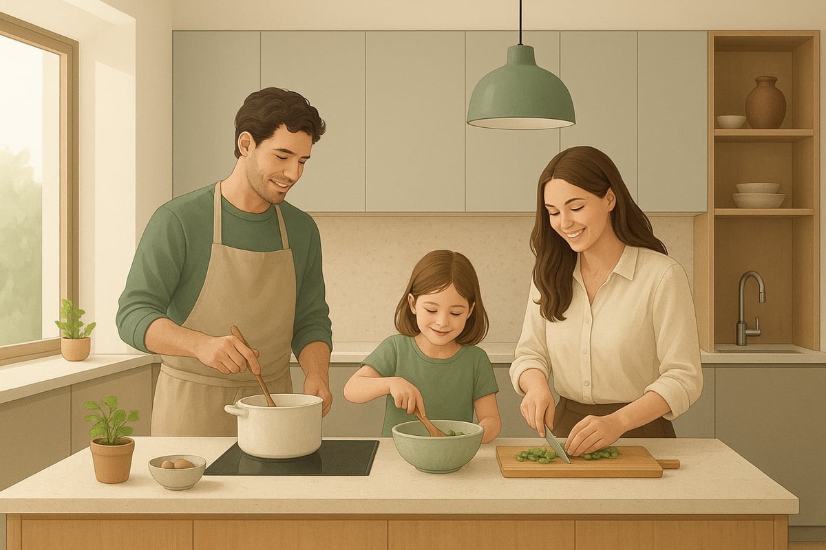 Schritt 4: Materialien, Oberflächen & Farben für die Küche 2026