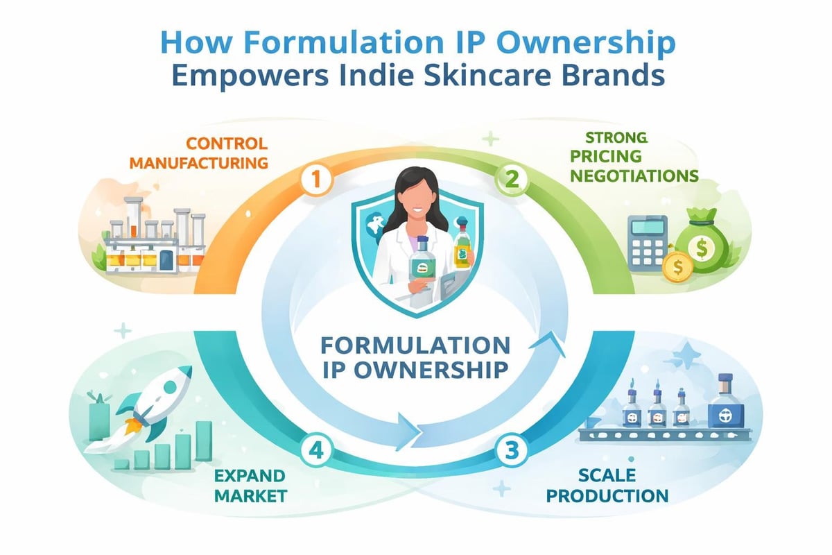 Brand independence through IP ownership