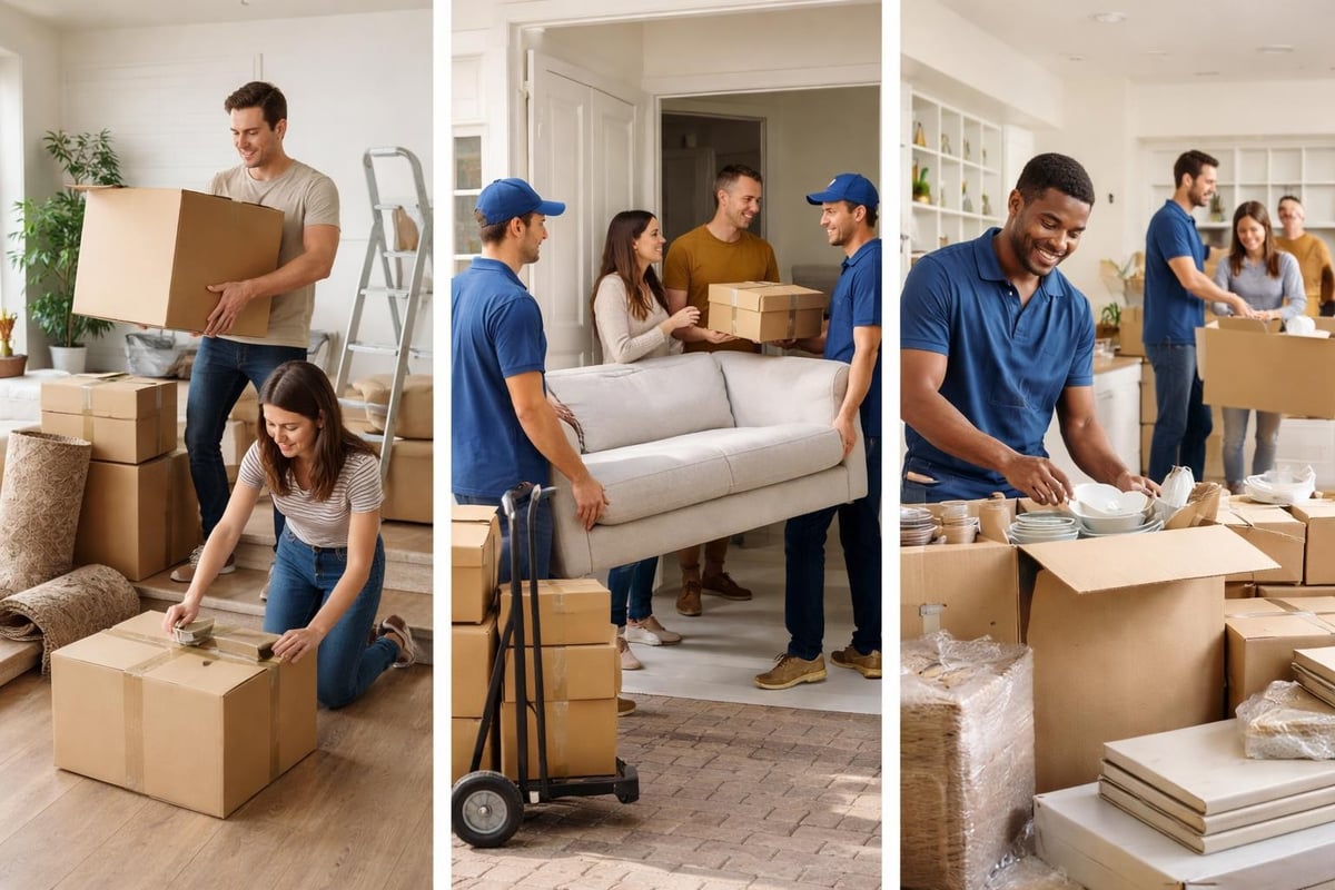 Options de déménagement