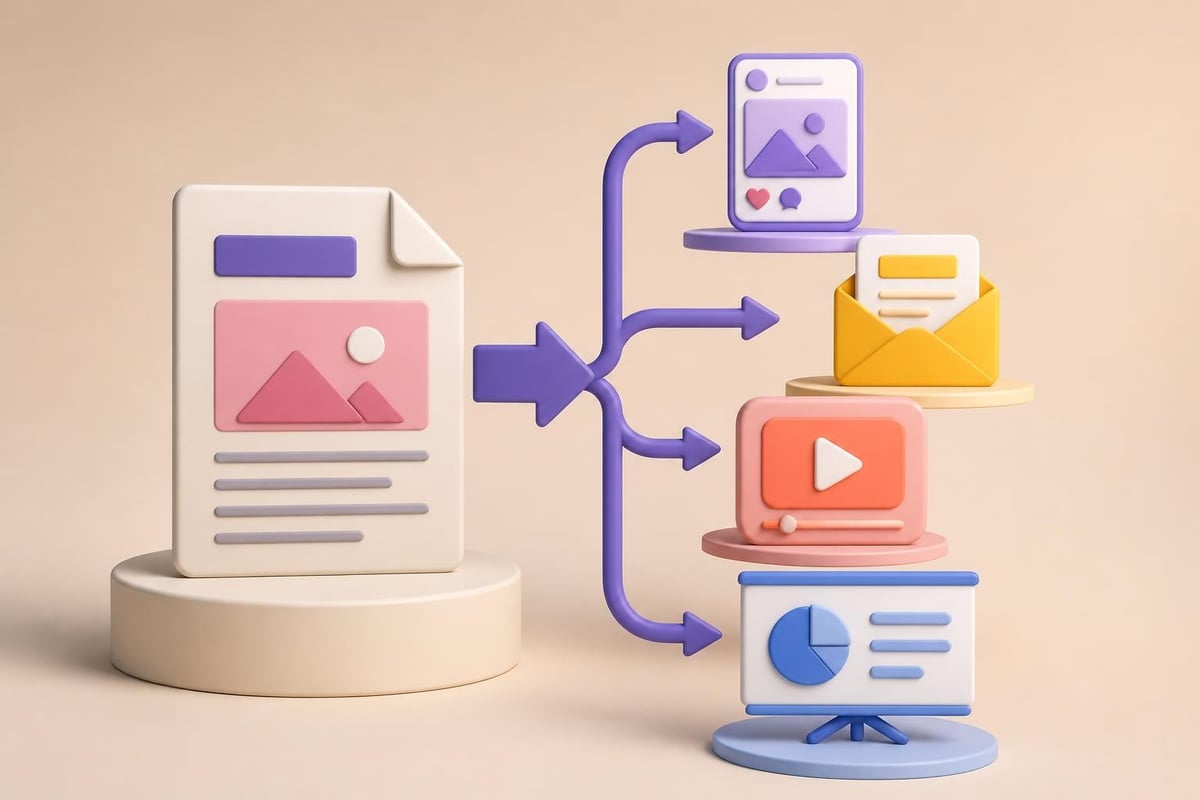 Content repurposing workflow