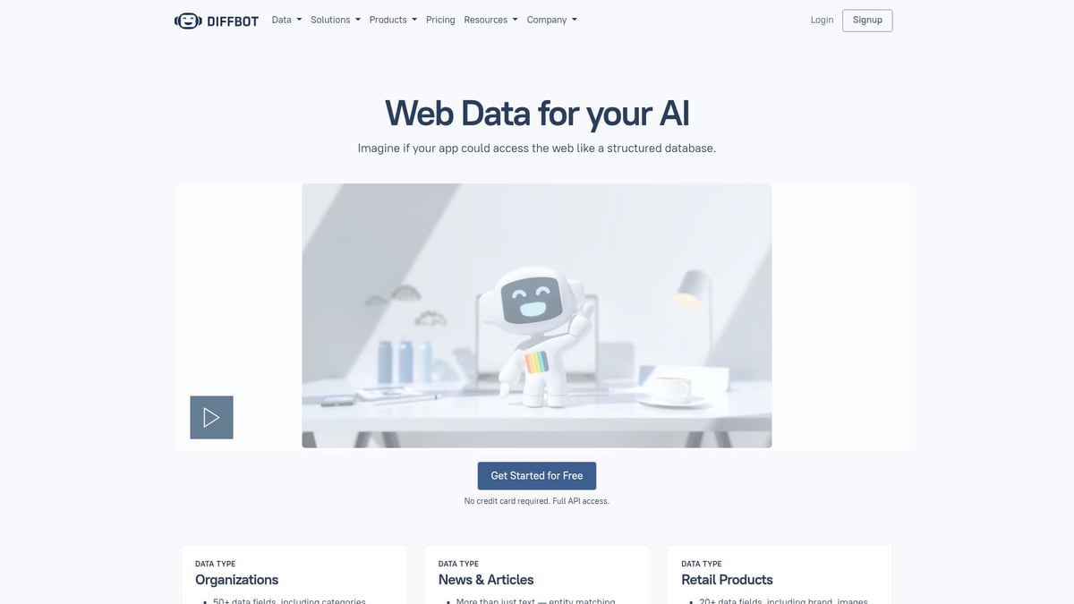 9 Essential Data Extractor Tool Picks for 2025 Success - Diffbot